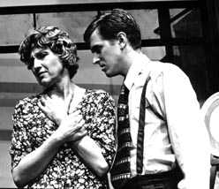 Janet Pearce & Michael Bate in The Glass Menagerie 
