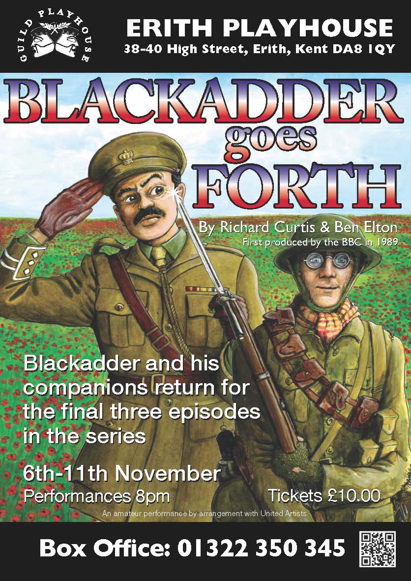 Blackadder Goes Forth Erith Playhouse