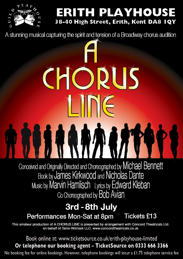 A Chorus Line Erith Playhouse